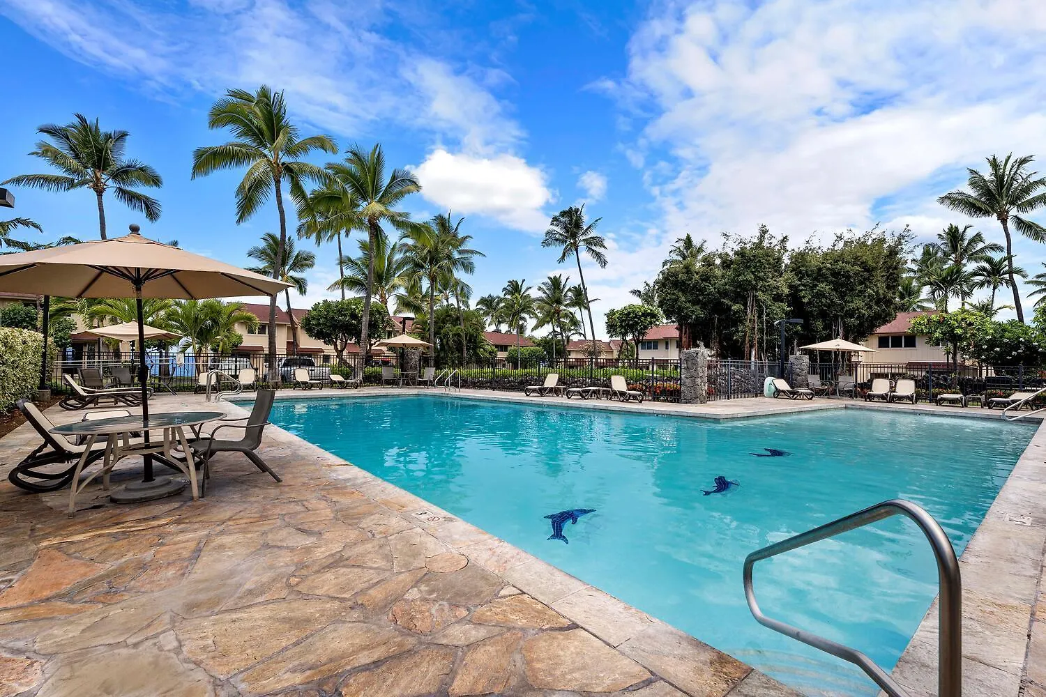 カイルア・コナ Keauhou Kona Surf & Racquet Club Townhouse #4ヴィラ 米国